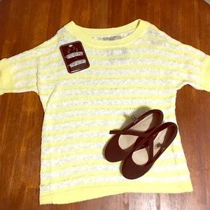 CLEARANCE! 🤩 Andrew Mark Yellow Knit Sweater 💛